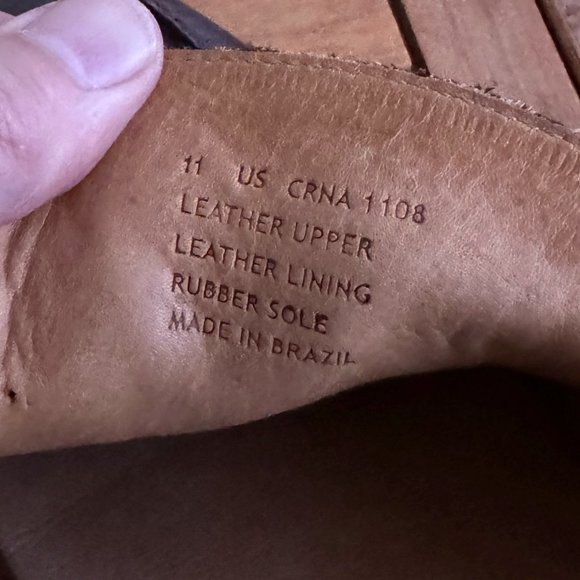 Hunter Brand Mocs (Size 11)